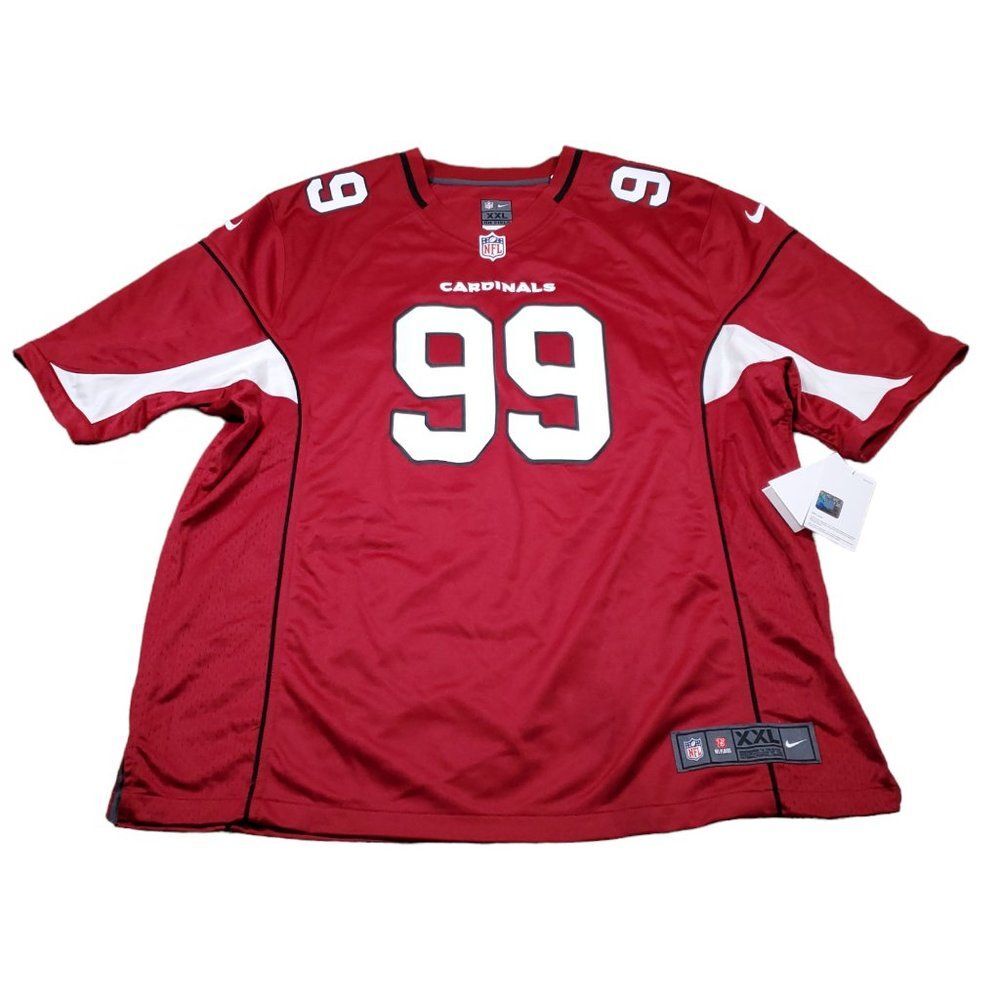 Nike On Field JJ Watt #99 Arizona Cardinals NFL Jersey Men's Size XXL Authentic